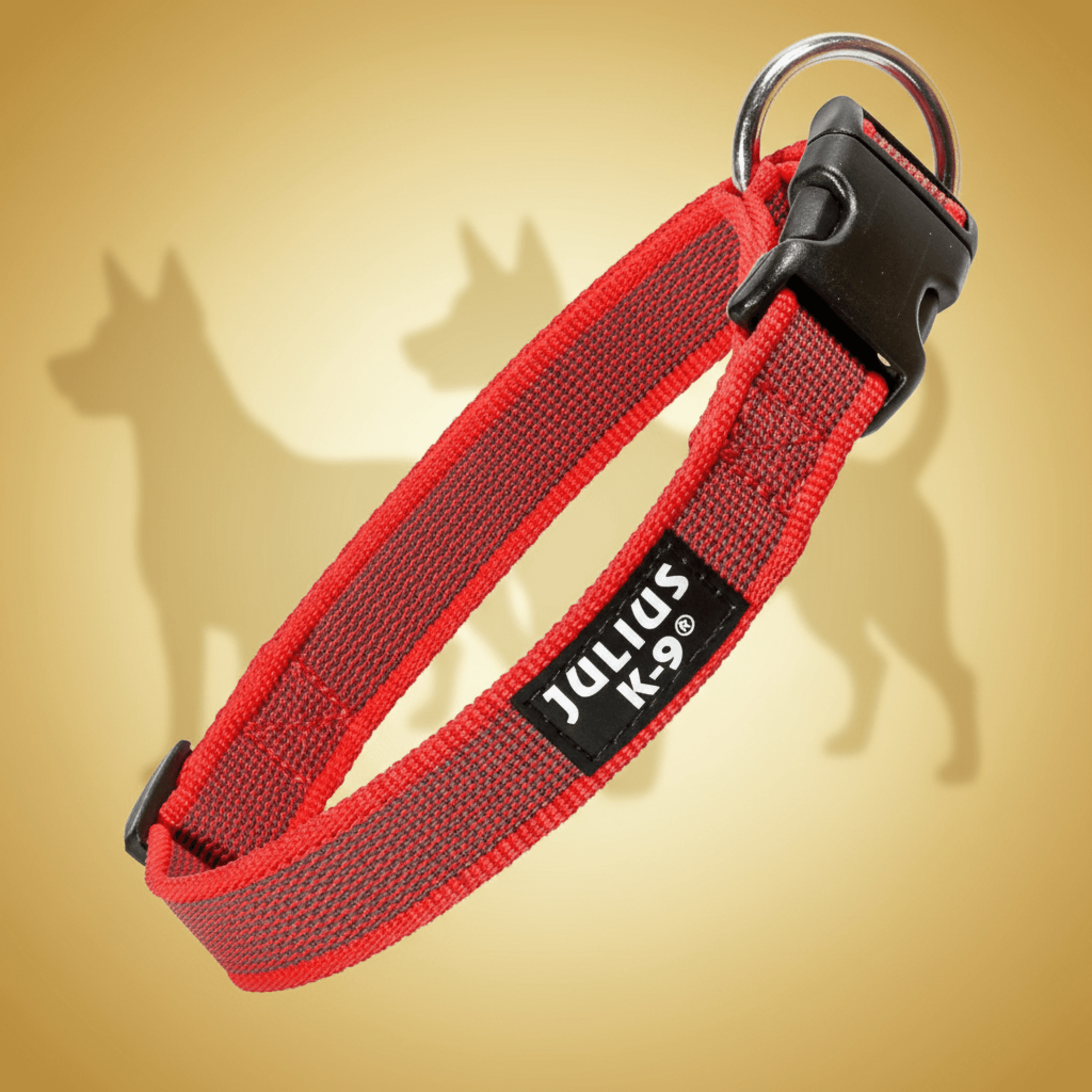 Julius-K9 Super grip halsbånd - 27-42 cm - Blå