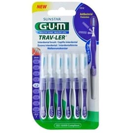 GUM Travler Mellanrumsborste 1,2 mm 6 stk/pakke