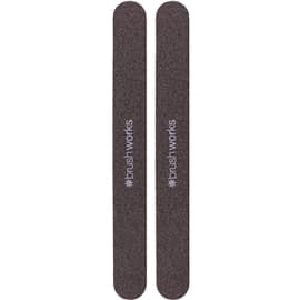 Brushworks Professional Nail Files - 2 Pack 1 set
