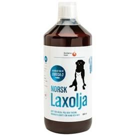 BioSalma Norsk laxolja för Hund & katt 1000 ml