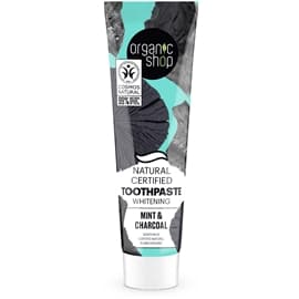 Organic Shop Toothpaste Mint & Charcoal 100 gram