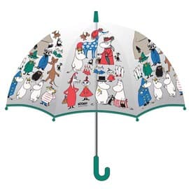 Mumin Mummitrollet Paraply Gjennomsiktig