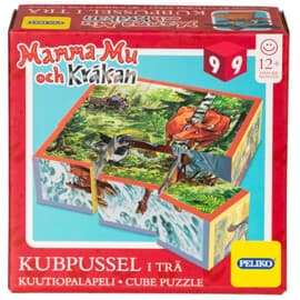 Peliko Mamma Mu Cube Puslespill 9 deler