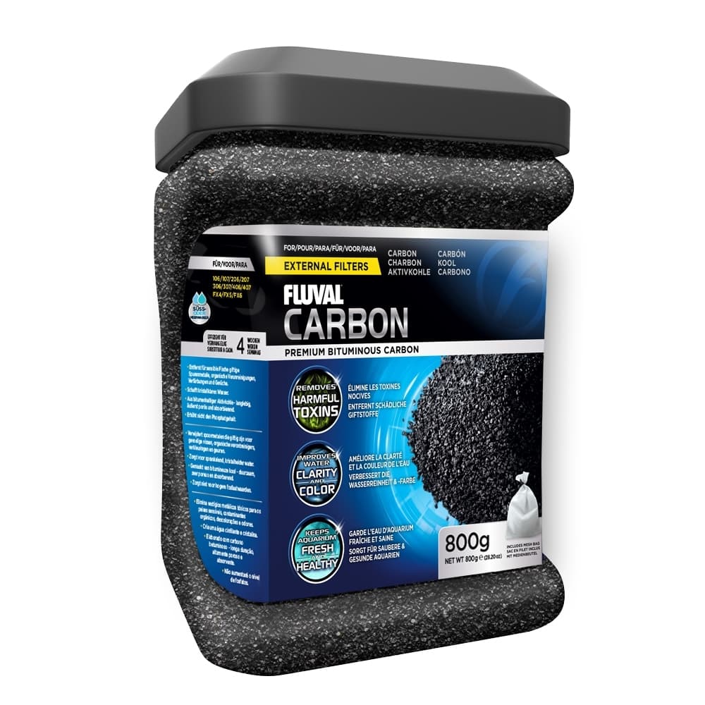 Fluval aktivt filterkull - 800gr.