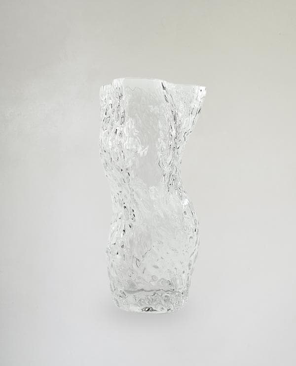 Hein Studio | Ostrea rock | Vase 30cm clear view 2
