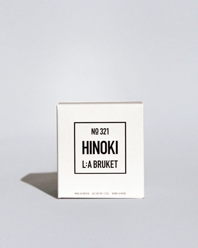L:A BRUKET | L:A Bruket | Duftlys 50g Hinoki view 2