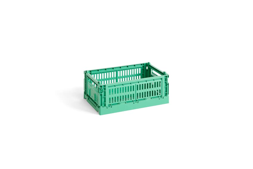 HAY | Colour Crate | Oppbevaringskasse liten dark mint