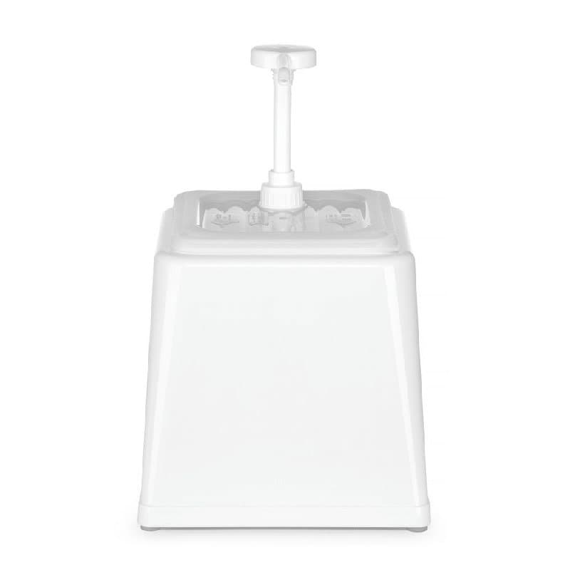 Hendi Sourcedispenser Med Pumpe Hvit Plast