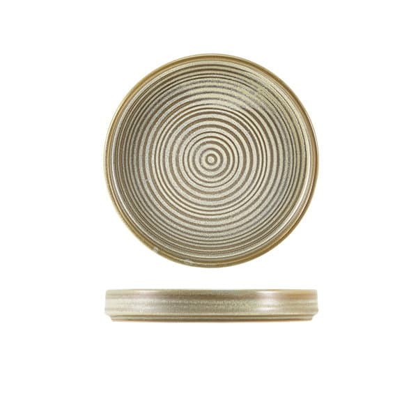 Terra Porcelain Matt Grå Presentasjonsplate 18 Cm