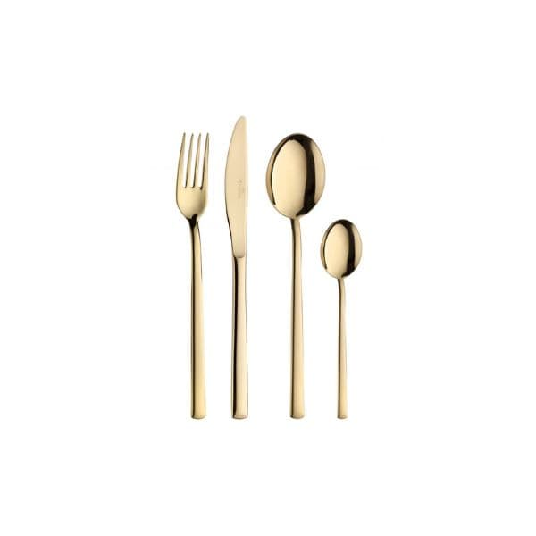 Bestikksett 24 Deler Synthesis Gold Pintinox