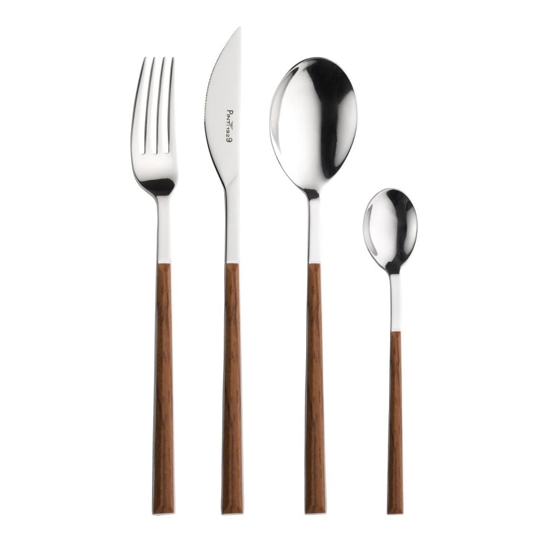 Bestikksett 24 Deler Sushi Queen Mahogany Pintinox