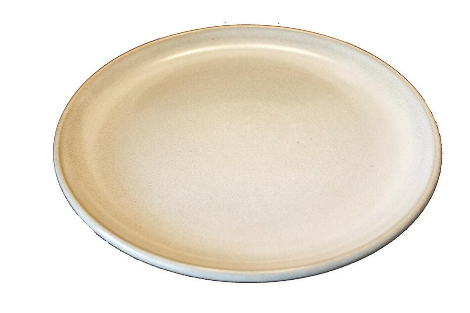Tallerken 22cm - Sandfarget Stentøy
