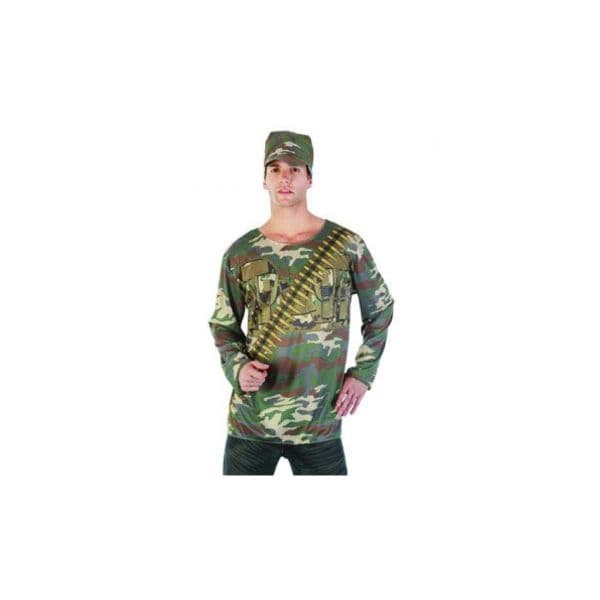 Voksenkostyme Soldat Størrelse 56