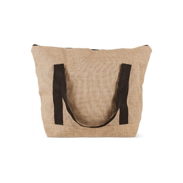 Strandveske Jute By Bercato® H:40,L:35,B:17cm Håndtak:23cm
