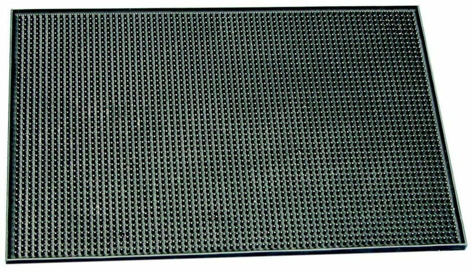 Barmatte 30x45 - Deluxe Svart Gummi
