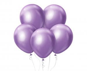 Ballonger Beauty&Charm Platin Lilla 45cm / 5 Stk.
