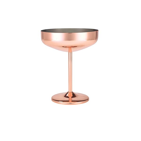 Kobberbelagt Cocktail Coupe Glass 30cl - Genware