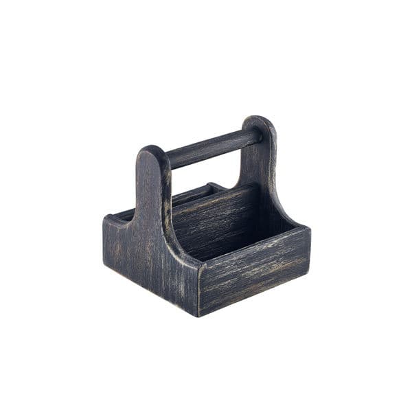 Small Black Wooden Bordholder