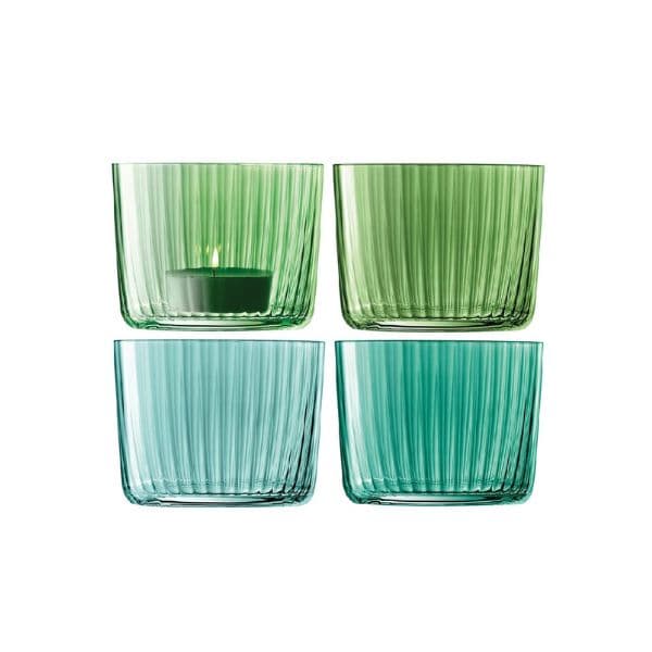 Lyseholdere Gems Jade Sett 4 Lsa 6,10x8x8cm