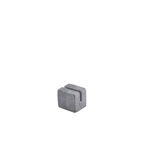 Grey Marble Skiltholder 3 x 2,5 x 2,5 Cm