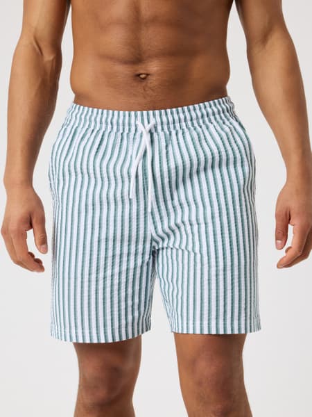 Borg Seersucker Resort Shorts