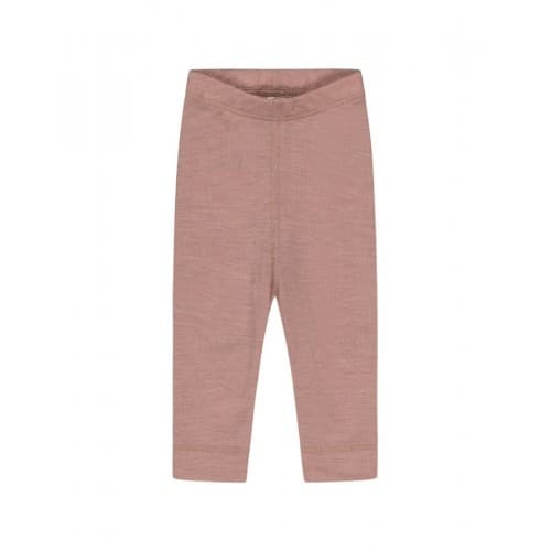 Leggins I 100% Merinoull Til Baby Og Barn 80 Soft Rose