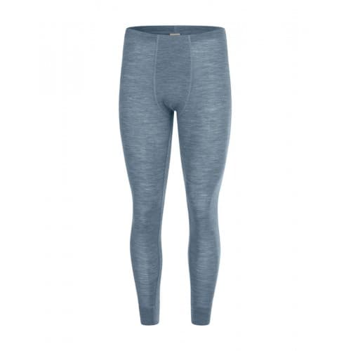 Longs Herre I 100% Merinoull Blue Mélange Xxl