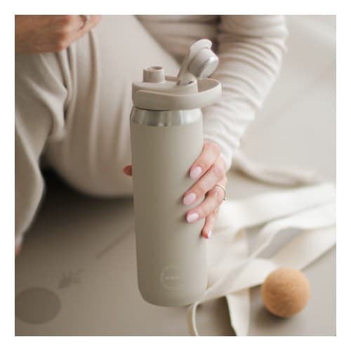 Aya&ida, Sports Bottle Creme Beige, 700 Ml