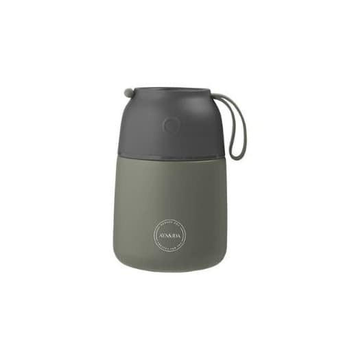 Aya&ida, Food'ie Lunch Box, 500 Ml, Tropical Green