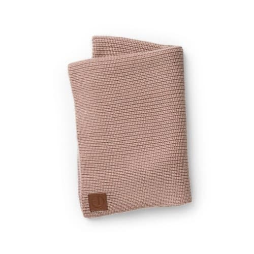 Elodie, Strikket Teppe, Faded Rose