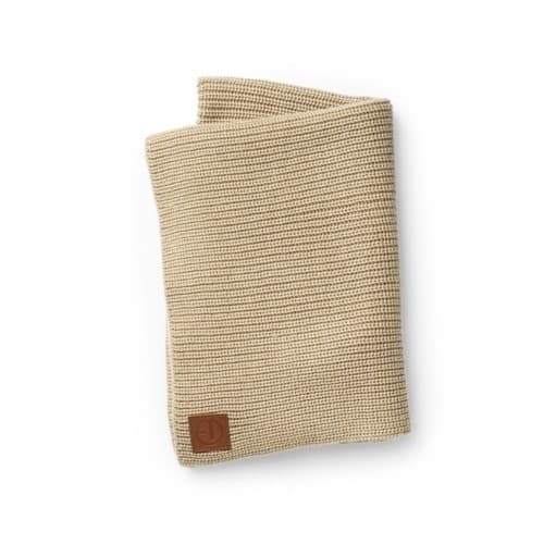 Elodie, Strikket Teppe, Pure Khaki