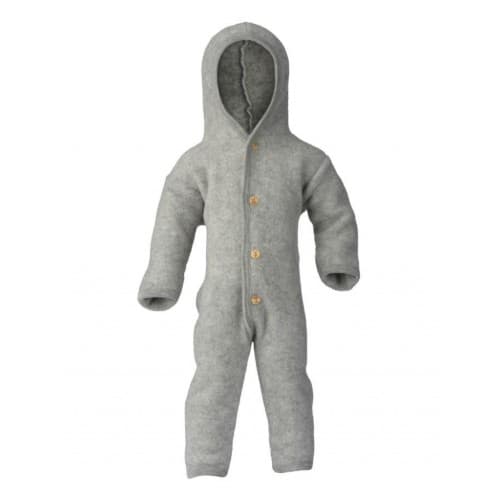 Heldrakt I 100% Merinoull 50/56 Light Grey Mélange