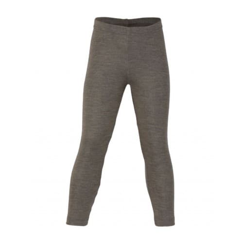 Leggings I Ull Og Silke 140 Walnut