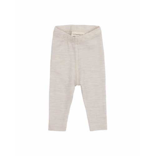 Leggins I 100% Merinoull Til Baby Og Barn Nature Melange 80