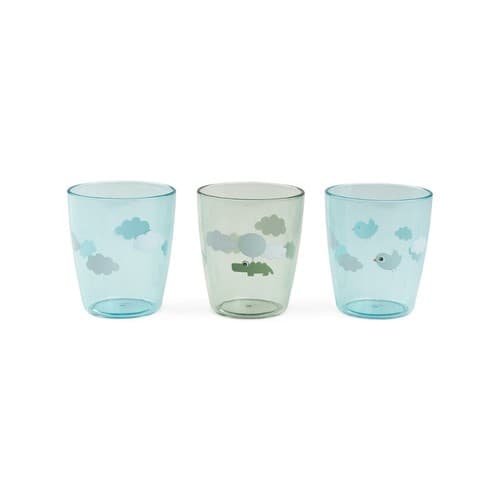 Done By Deer, Yummy Mini Glass 3-pack