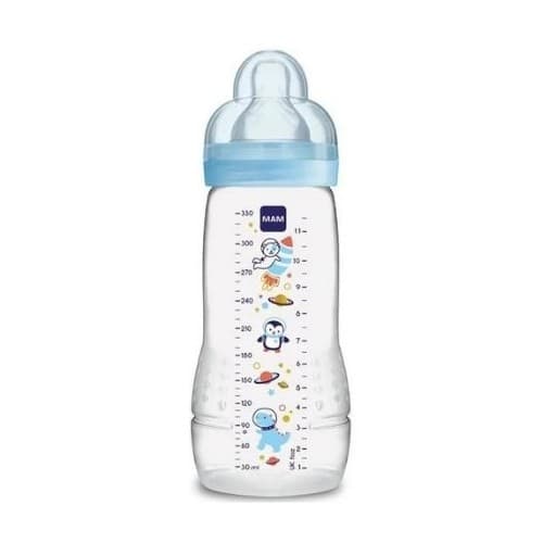 Mam, Easy Active Baby Bottle, 330 Ml., Blue