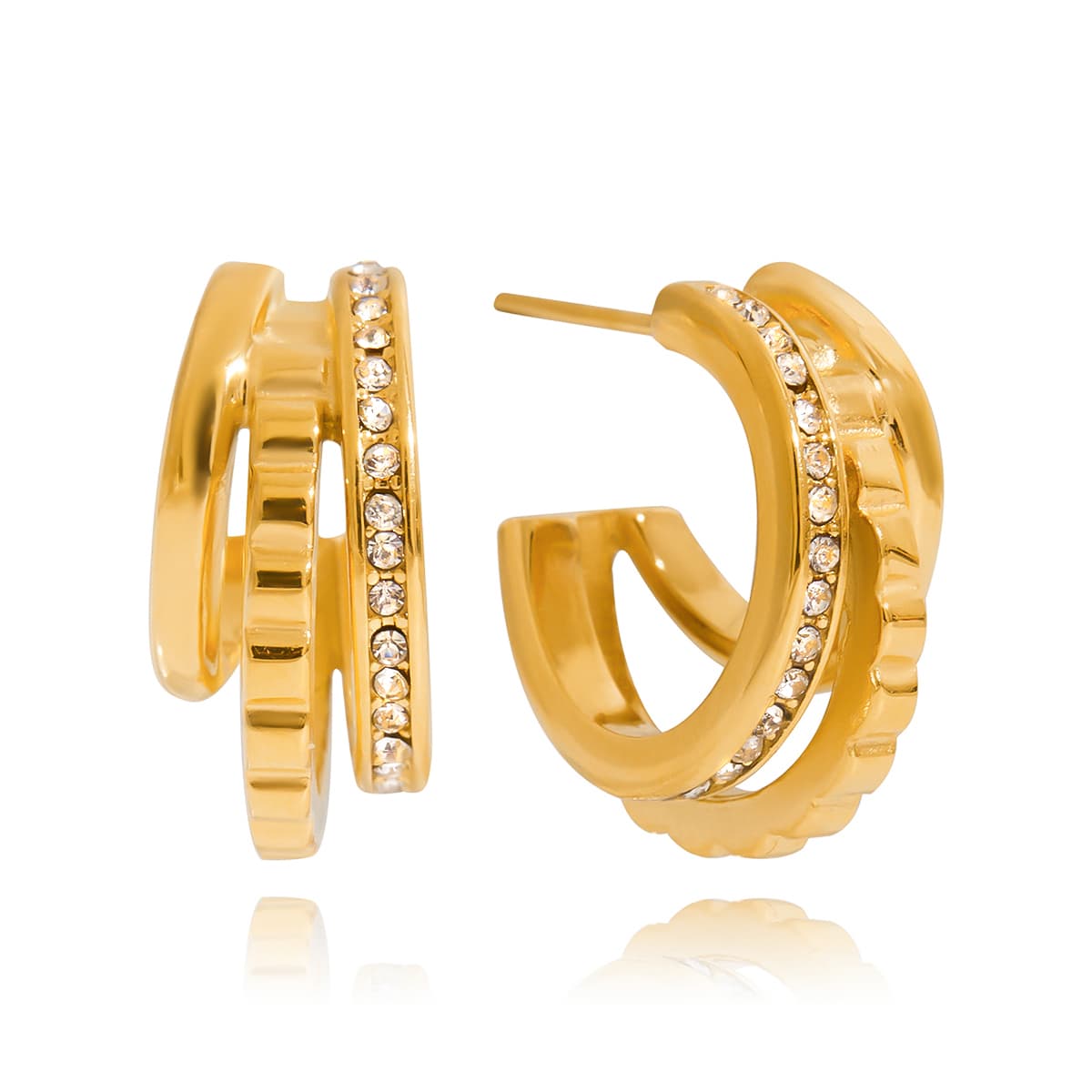 Céleste Earrings Evelina 18K Gold