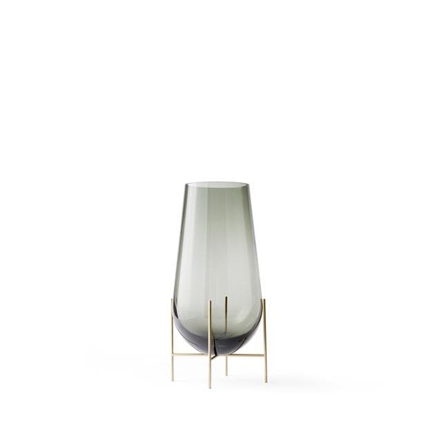 Audo Echasse Vase Liten/Børstet Messing
