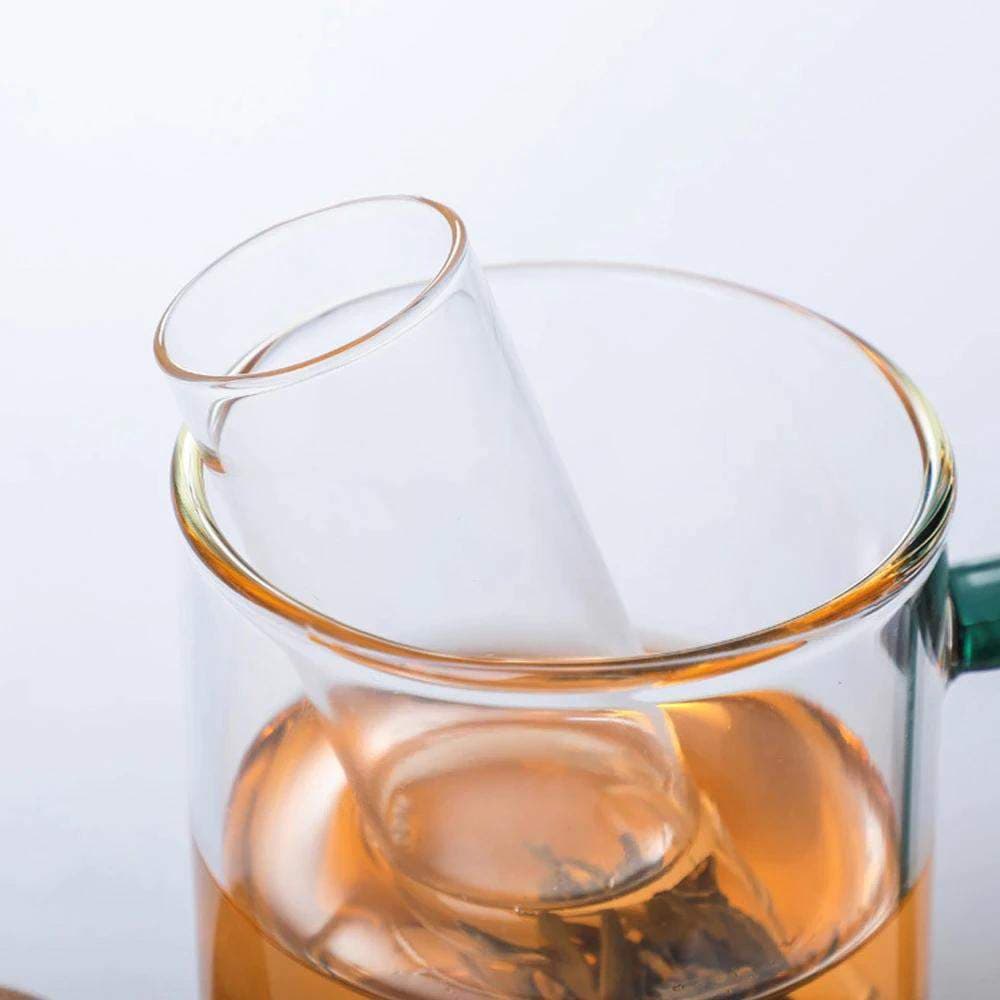 Varmebestandig tesil av glass