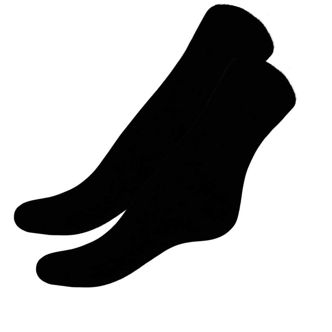 Sokker i bambus - sort - 2 -pakning - str. 41-45