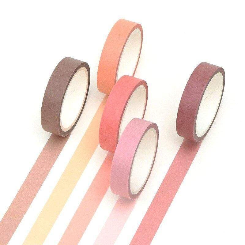 Fargerike taperuller for leker - 5 stk view 2