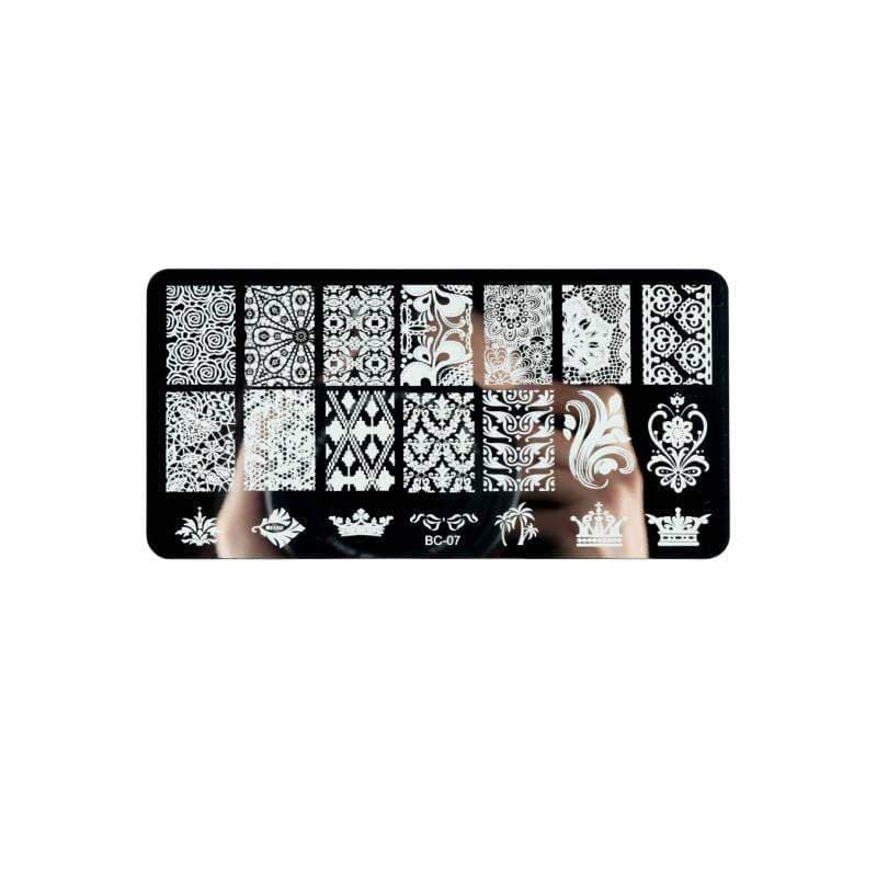 Negledekorasjoner - stempling - kule motiver