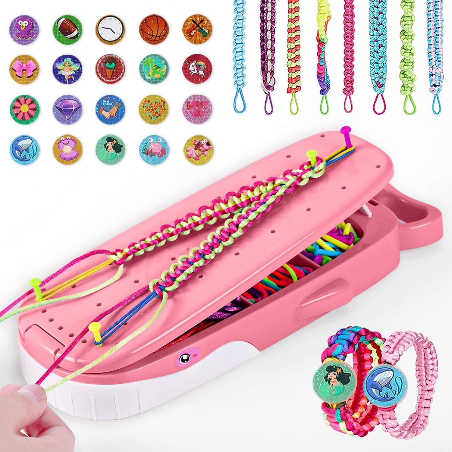 Vennskapsarmbånd - DIY KIT - Pink Choice