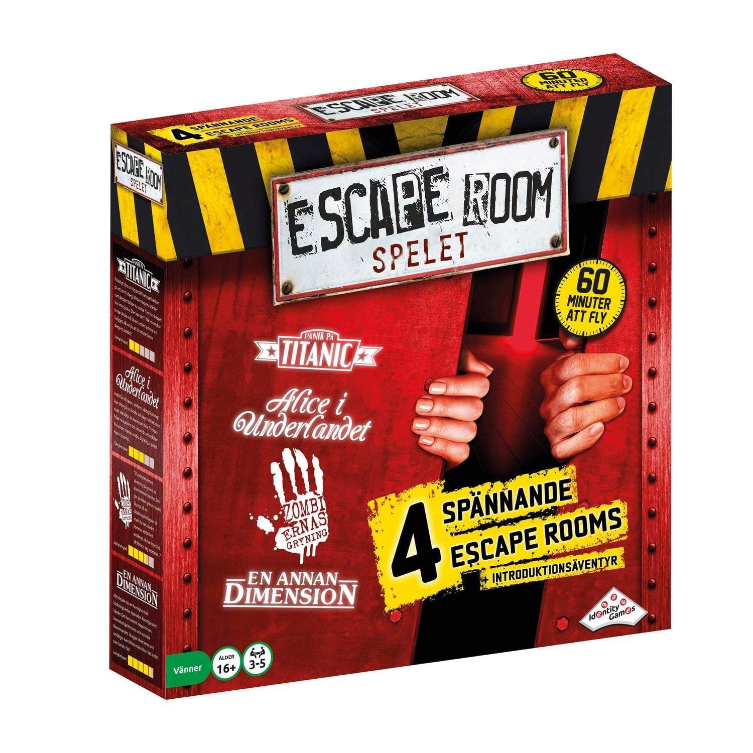 Escape Room Game - Rødt