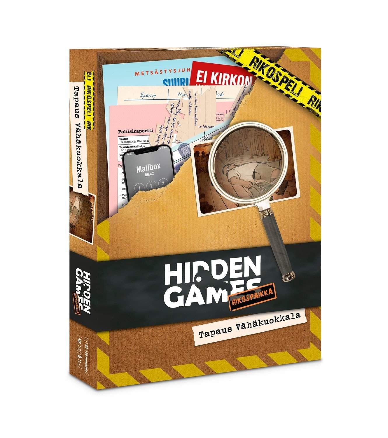 Rikospaikka: Case Vähäkuokkala på finsk