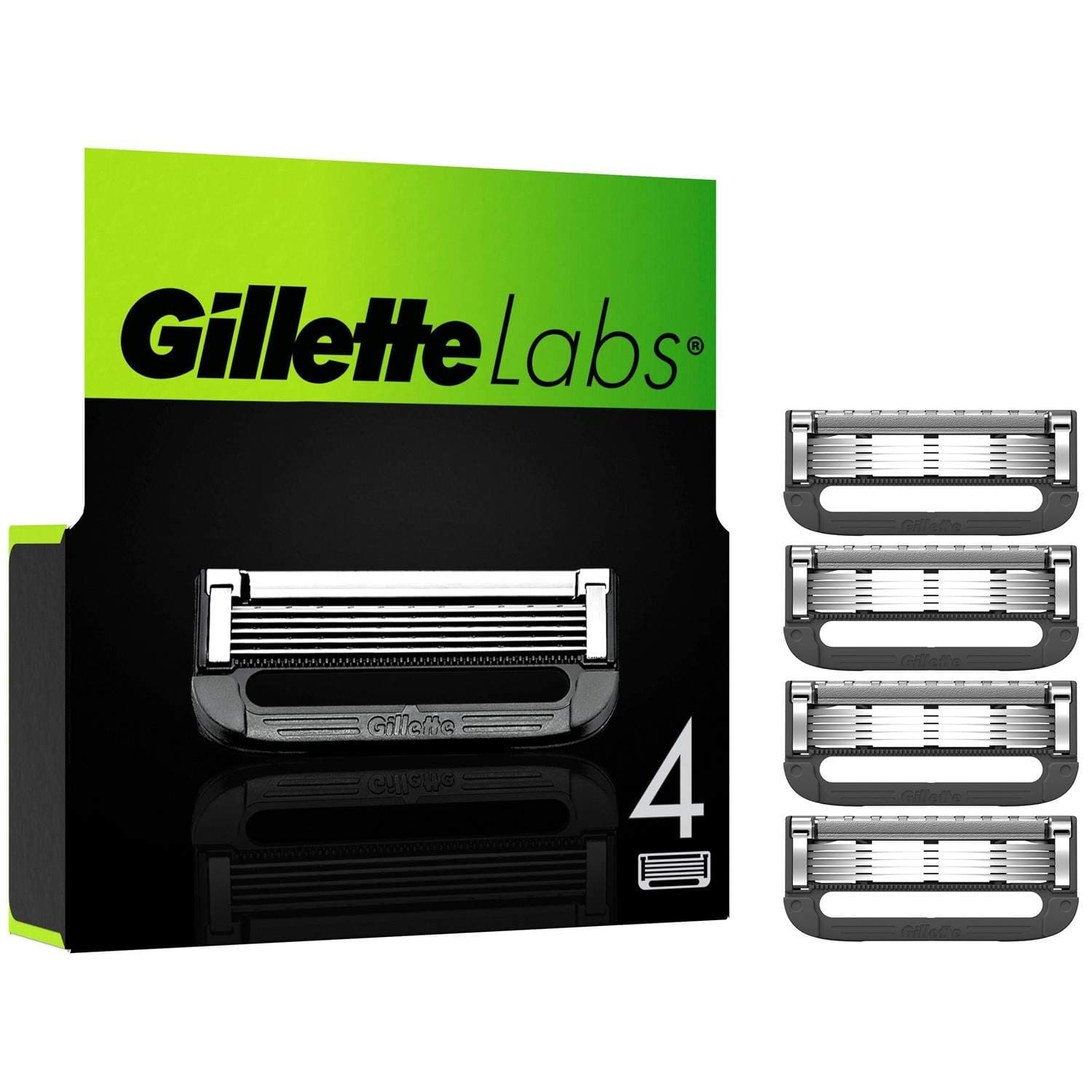 Barberblader Labs 4 stk