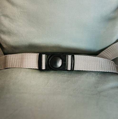 Grå innendørs/utendørs babyhuske i Cleanaboo® view 2