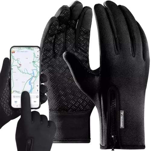 Vanntette Touch Gloves XL - Anti-skli, fleecefôr