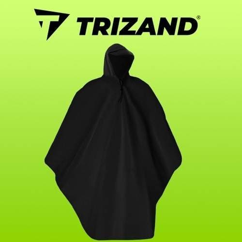 Vanntett unisex poncho med visir - Hurtigtørkende view 2