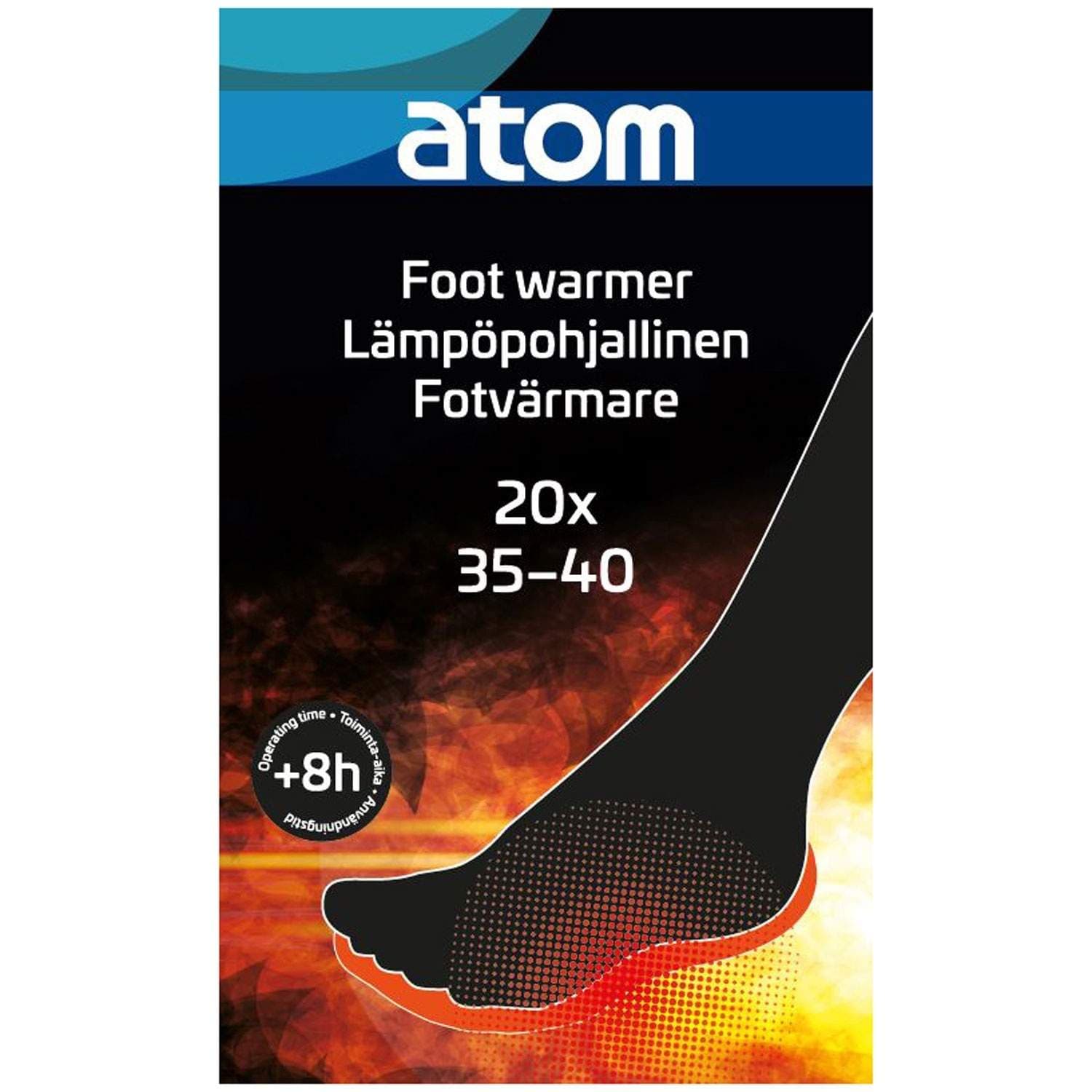 Atom Thermal innersåle str 35-40 20 stk.